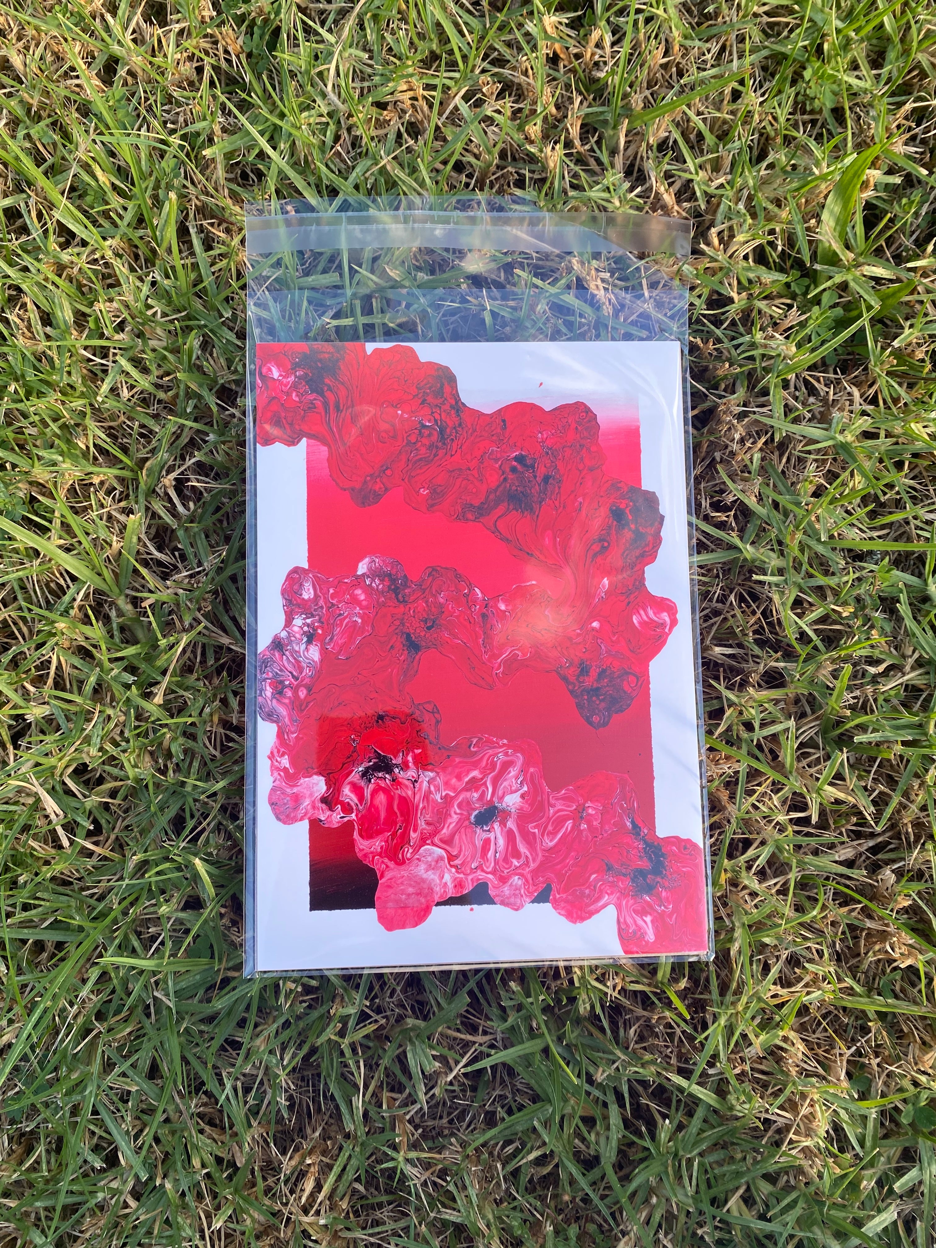 "Smell The Red Roses Prints"