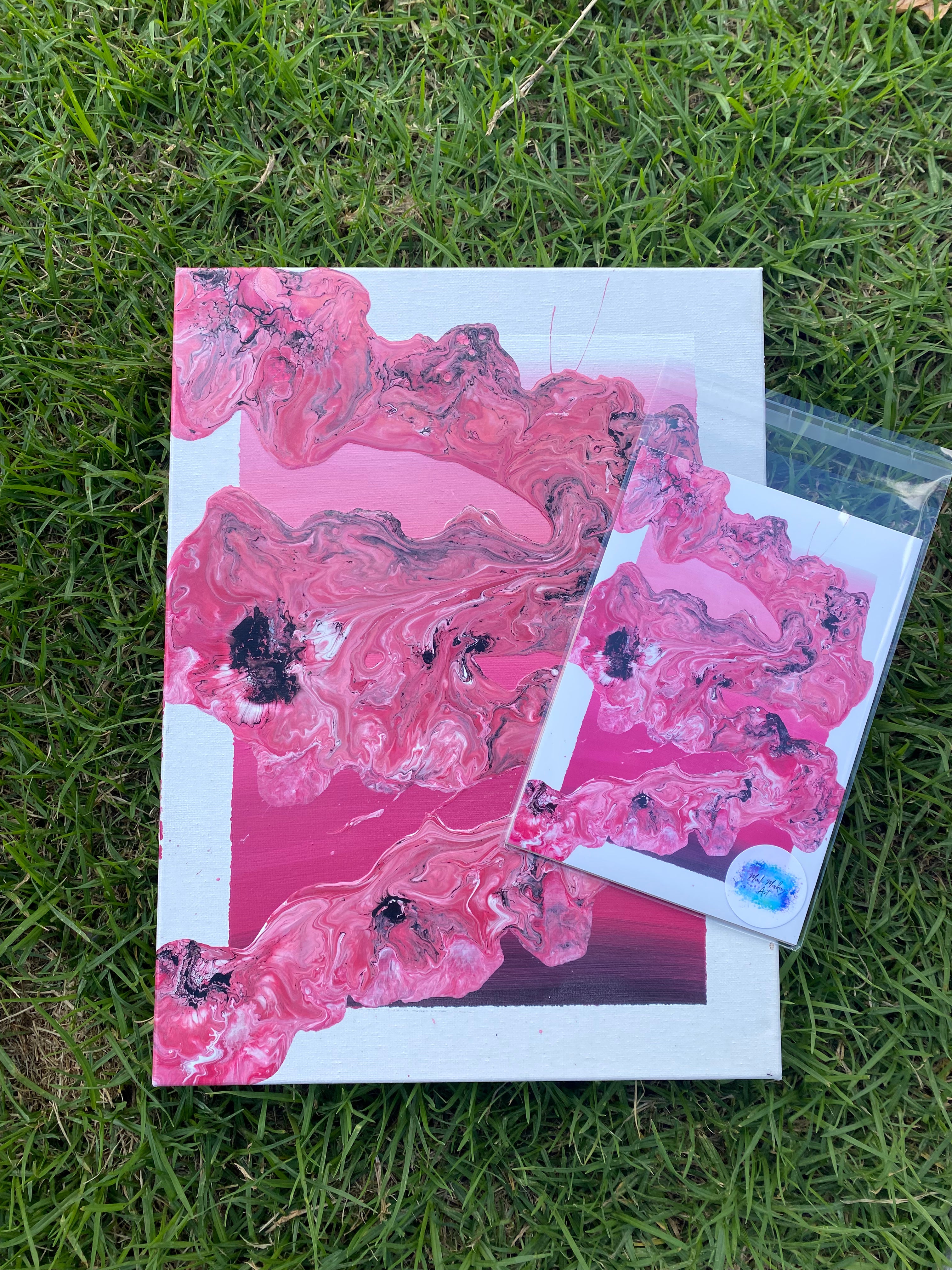 "Pink Positivity Prints"